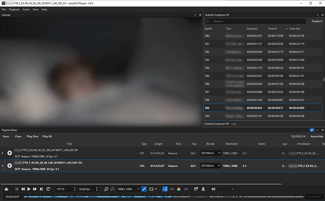 Visualización de DCP