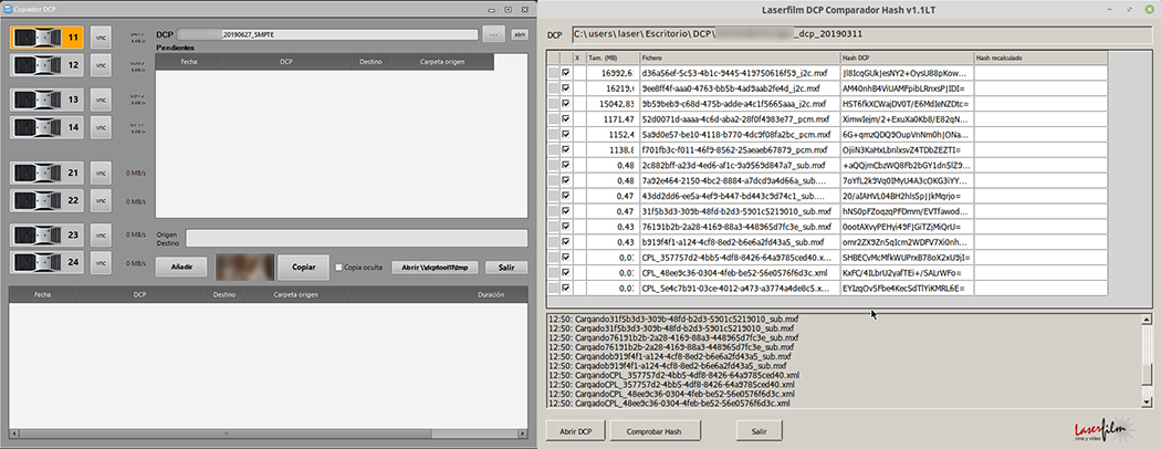 Replicación y control de DCP