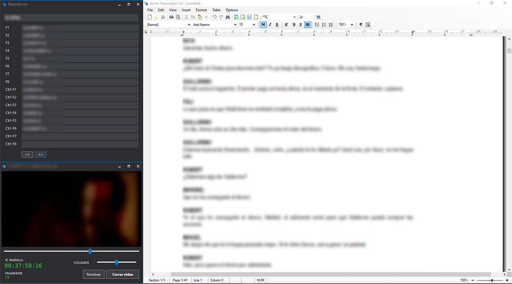 Transcriptor